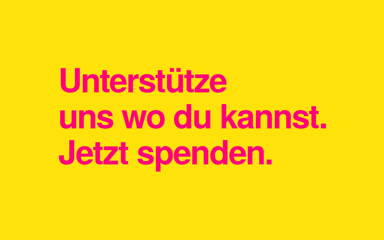 Jetzt spenden.