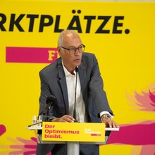 Axel Bering am Rednerpult