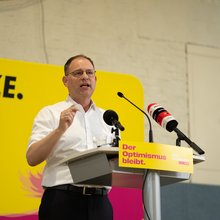 Christoph Meyer am Podium