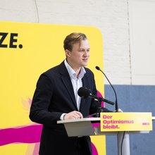 Alexey Smachtin am Rednerpult